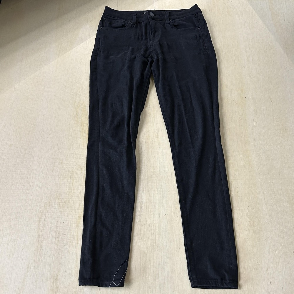 Express Legging Mid Rise Jegging Jeans Womens 6R Black Stretch Denim Pants